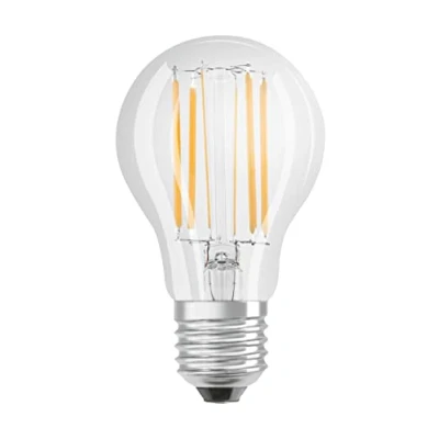 Imagen de OSRAM LED Star CLASSIC A, base: E27, no regulable, blanco frío, 4000 K, 8 W, reemplazo para bombilla incandescente de 75 transparente, Retrofit paquete 6