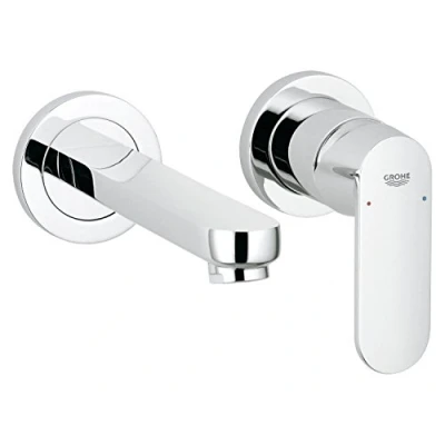Imagen de Grohe Eurosmart Cosmopolitan Grifo de lavabo mural 1/2&quot; Tamaño S, color cromo (Ref.19381000)