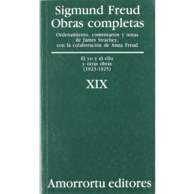 Imagen de obras Completas De Sigmund Freud Volumen XIX: el yo y ello, otras (1923 1925)