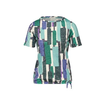 Imagen de Cecil IM Burnoutlook Camiseta estampada, Mujer, Talla: XS, Grün