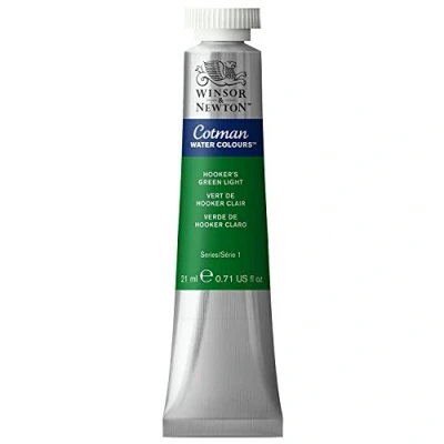 Imagen de Winsor &amp; Newton Cotman Tubo Acuarela, 21 ml, Color Verde de Hooker Claro