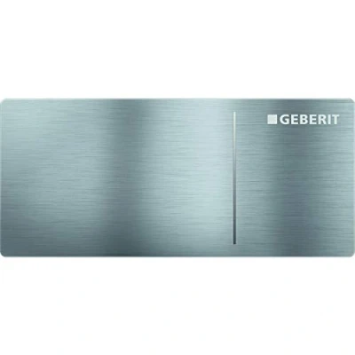 Imagen de Geberit Pulsador Sigma70, Para Doble Volumen De Descarga: Acero Inoxidab Le Cepillado (242.813.FW.1)