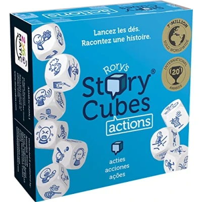 Imagen de Asmodee Asmodée Story Cubes: Acciones Todas las versiones disponibles, Multilenguaje (ASMRSC02ML1)