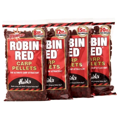 Imagen de Dynamite Carp Pellets &#039;Robin Red&#039; 15mm (900g) de pesca