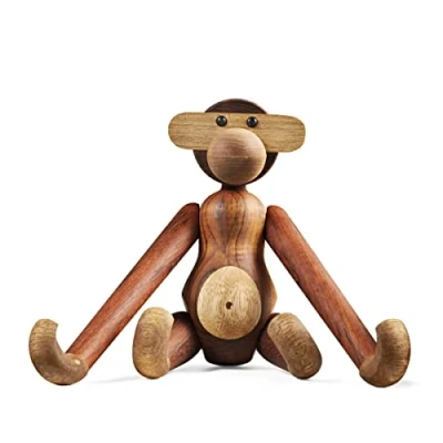 Imagen de Kay Bojesen AFFE Figuras Medianas Mono 28 cm decoración navideña, Madera