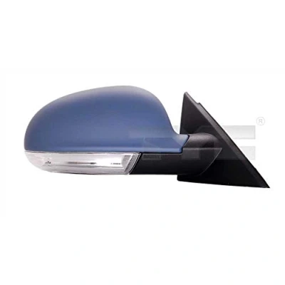 Imagen de espejo retrovisor Tyc 332 0023 derecha imprimado convexo, calefactable, para ajuste elect.