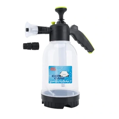 Imagen de Pulverizador de Espuma Lavado Autos presurizado a Mano con Botella 2L, Pistola Nieve Bomba Manual