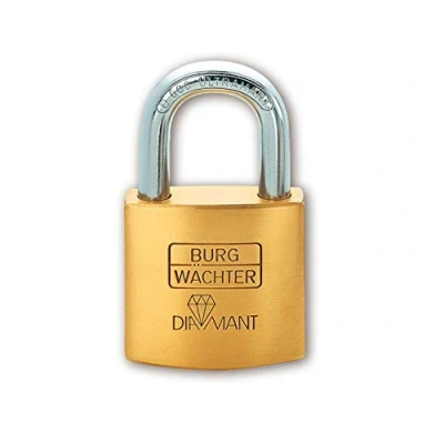 Imagen de BURG WÄCHTER Candado, Diamant D 600 60, Incl. 2 Llaves, Grosor del arco: 11 mm