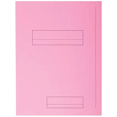 Imagen de Exacompta 335003E Lote de 50 Subcarpetas Super 250 Impresas y con 2 Solapas, Color Rosa