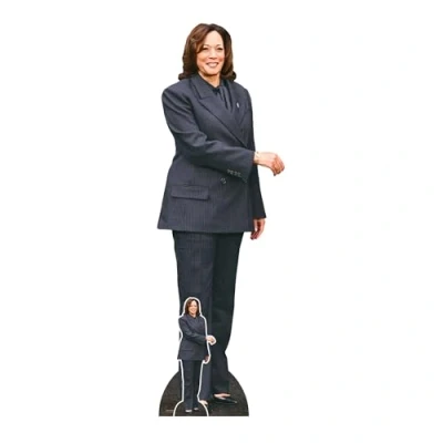 Imagen de SC4632 Kamala Harris Handshake Cartón Recortado de 170 cm Altura