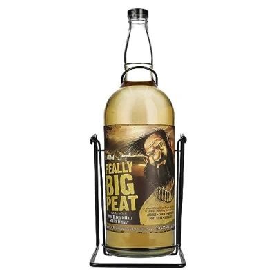 Imagen de Douglas Laing BIG PEAT Islay Blended Malt 46% Vol. 4,5l with Schwenkständer