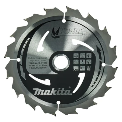 Imagen de Makita M de Force Hoja, 165 x 20 mm, 16Z, B 31930