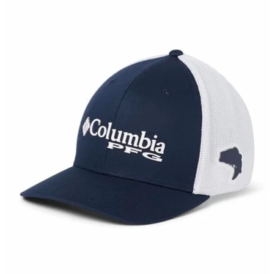 Imagen de Columbia PFG Mesh Gorra Ajustada, Hombre, Azul (Collegiate Navy), S/M