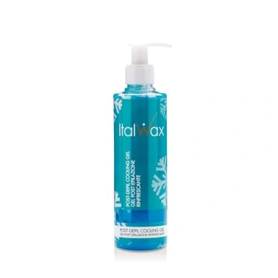 Imagen de Italwax Loción Post depilatoria 250ml Gel refrescante Aroma de menta Hidrata y elimina los residuos cera