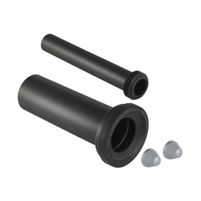 Imagen de Geberit Juego De Conexión Para Inodoro Suspendido, Longitud 30 Cm: D90Mm D1=45Mm Cromado Mate (152.441.46.1)