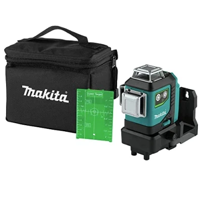Imagen de Makita SK700GD Nivel láser de 3 líneas 12V CXT Línea verde (sin batería, sin cargador)