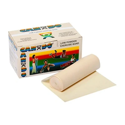 Imagen de Cando Banda elástica para ejercicios, Beige/Muy Ligera, 5,5 m
