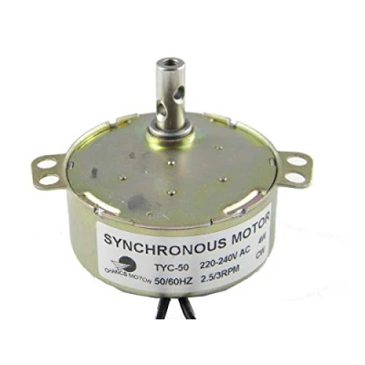 Imagen de CHANCS TYC 50 AC Motor síncrono engranado 2.5 3 RPM 4W CW de un Proveedor eléctrico