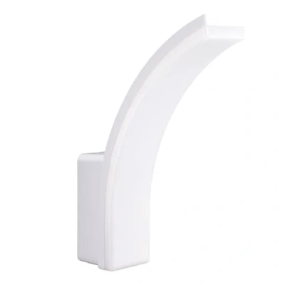 Imagen de Maclean MCE511 Aplique LED, Iluminación de Pared para Interior y Exterior, Lámpara 20W, IP65 Resistente al Agua, 2750lm, Blanco Neutro 4000K, Rango Detección: máx. 10m (Blanco)