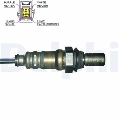 Imagen de DELPHI ES20228 12B1 Sonda lambda plana, térmico CHRYSLER: PT Cruiser Familiar, VOYAGER 4, Cabrio