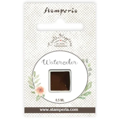 Imagen de Stamperia Recarga de Acuarela, marrón, 0.5 ml