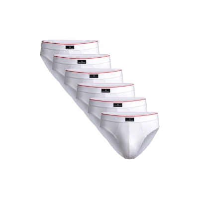 Imagen de Danish Endurance 6 PACK Ultracomfort Braguitas, Hombre, Talla: Large, White