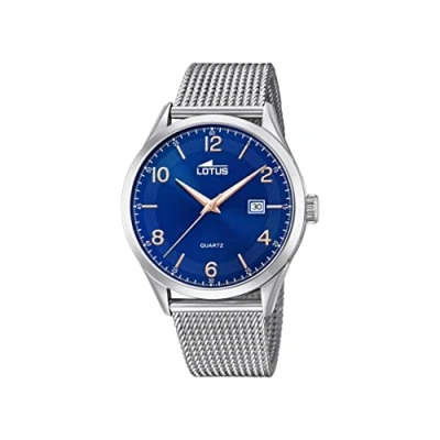 Imagen de LOTUS Reloj Hombre 18631/3 Minimalist Caja de Acero Inoxidable 316l Plateado Correa