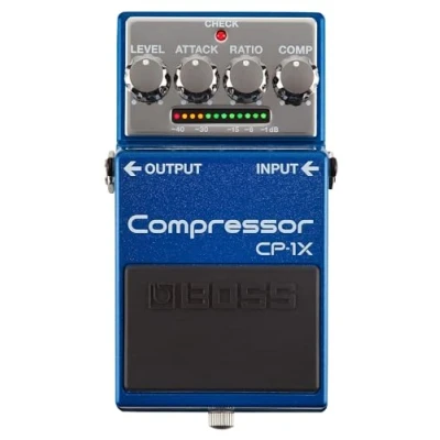 Imagen de Pedal de guitarra Compresor BOSS CP 1X — nueva generación con la avanzada tecnología MDP para preservar expresión musical