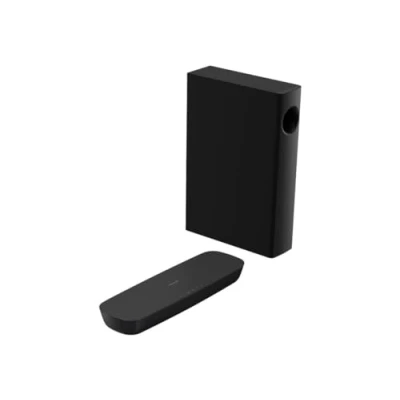 Imagen de Panasonic SC HTB250 Barra de Sonido (Inalámbrico y alámbrico Con Subwoofer Hogar, 2.1 Canales, Altavoz Soundbar, DTS Digital Surround,Dolby Digital, 5,08 cm (2&#039;&#039;), 10 cm) Color Negro