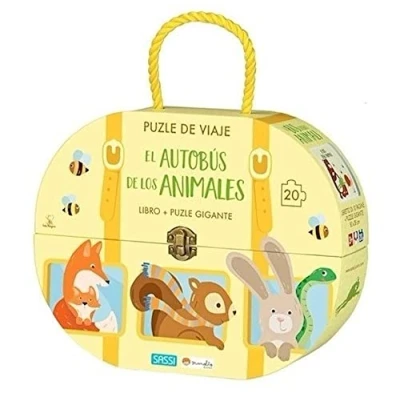 Imagen de Puzle De viaje. Autobus Los Animales. Edic. ilustrado (Español)