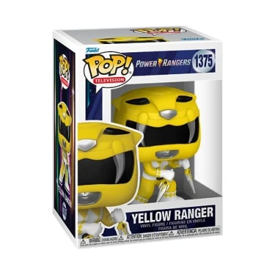 Imagen de Funko Pop! TV: Mighty Morphin Power Rangers 30th Yellow Ranger TV Figura de Vinilo Coleccionable Idea Regalo Mercancia Oficial Juguetes para Niños y Adultos Fans