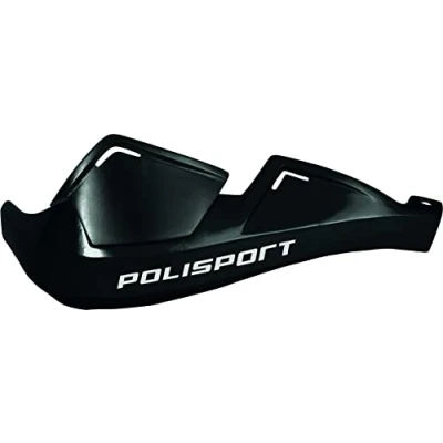 Imagen de POLISPORT 8305100027 Paramanos EVOLUTION INTEGRAL 2 puntos de fijación MX Style fabricado en plástico con kit montaje incluido compatible todos los modelos motocross/enduro color negro