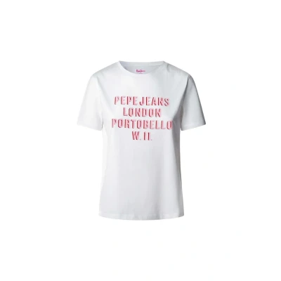 Imagen de Pepe Jeans Camiseta estampada, Mujer, Talla: Large, White