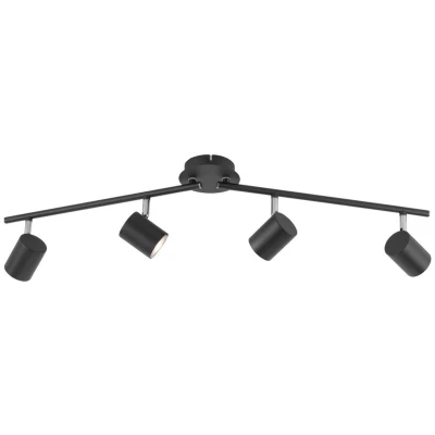 Imagen de JUST LIGHT. Downlight Tarik GU10 4 luces antracita