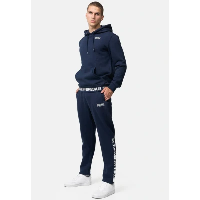 Imagen de Lonsdale Jogging Normale Passform Riverston Pantalones deportivos, Hombre, Talla: Small, Navy white