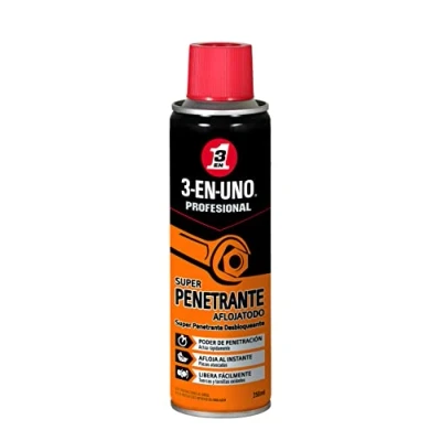 Imagen de 3 en UNO Profesional 34528 Super Penetrante aflojatodo Spray, Transparente 250 ml