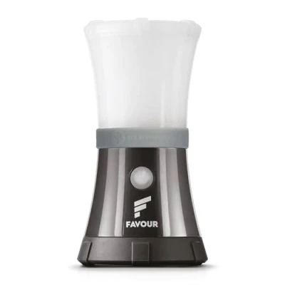 Imagen de Favour L0717 Linterna LED Recargable Camping Linternas Alta Potencia Luces Impermea bles IPX7, Flotantes, Ligeras, Compactas, Recargables 4 Modos Destello SOS Mosquetón Colgador