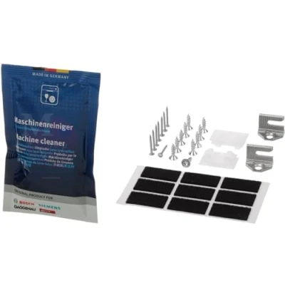 Imagen de Kit fijación puerta slide sliding panel lavavajillas compatible con Bosch Siemens Neff Gaggenau 00626592 10009603 desengrasante limpiador 45 gramos ¡incluido!