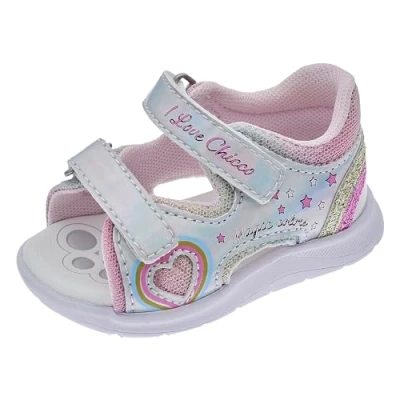 Imagen de Chicco, Sandales à Double Velcro, Confortables, Légères, Flexibles et Transpirables, Niñas, Diseñado en Italia