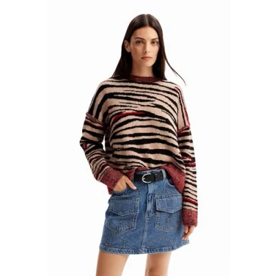 Imagen de Desigual Pullover_Holmes Sudadera, marrón, XL para Mujer
