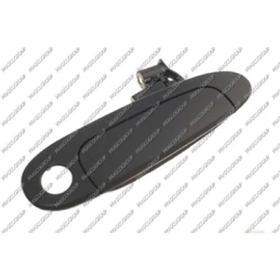 Imagen de PRASCO TY3208001 Manecilla de Puerta exterior, Delante, derecha negro liso TOYOTA: Yaris I Hatchback