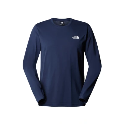 Imagen de The North Face Simple DOME Camiseta de manga larga, Hombre, Talla: XS, Summit navy