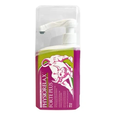 Imagen de Physiorelax Forte Plus, Crema de Masaje, Preparación y Recuperación Músculos Ligamentos, Antes Después del Ejercicio, Uso Personal Profesional 500 ml