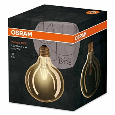 Imagen de Osram 809406 Bombilla LED E27, Globo, Equivalente a 55 Vatios