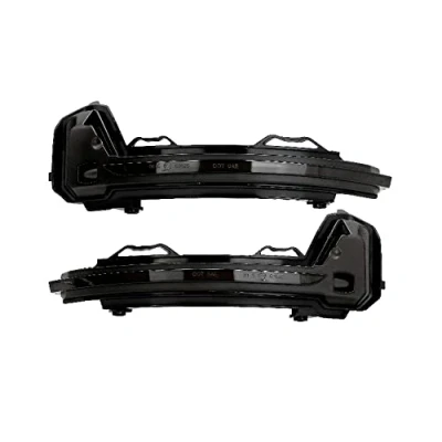 Imagen de AUTO STYLE Intermitentes de espejos laterales compatible con Volkswagen Tiguan II 2016 &amp; Allspace 2017 Gris incl. luces dinámicas