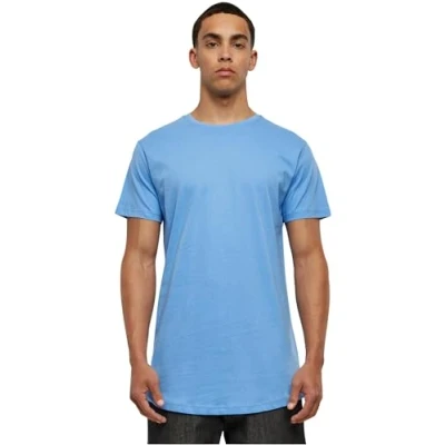Imagen de Urban Classics Shaped Long Tee, Camiseta Hombre, Azul (Horizon Blue), XS
