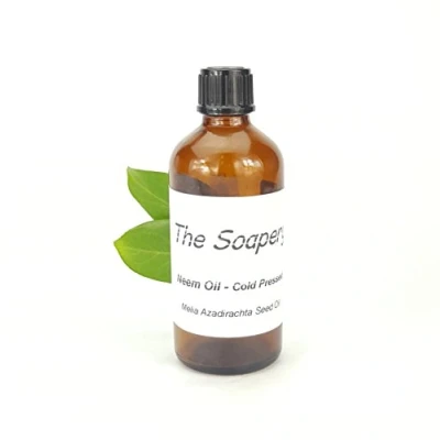 Imagen de Aceite de nim prensado en frío, virgen, sin refinar, 100 % natural, ml