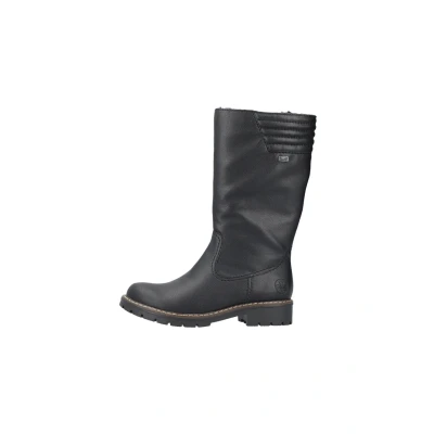 Imagen de Rieker Mujer Botas 76891, señora de Invierno,Zapatos para el Exterior,Botas Invierno,cálidos,Negro (Schwarz / 00),39 EU 6 UK