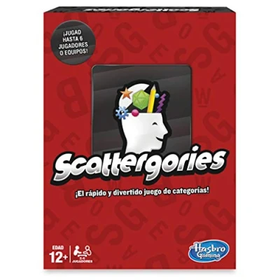 Imagen de Hasbro Gaming Scattergories Juego de Mesa (Versión Española), Multicolor (C1941105)