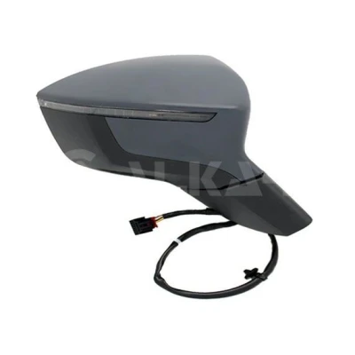 Imagen de Espejo retrovisor Alkar 6142094 derecha imprimado eléctrico calefactable, abatible eléctricamente, convexo para vehíc. con volante a la izquierda